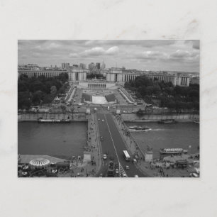 Carte Postale Vue depuis l'Eifeltower