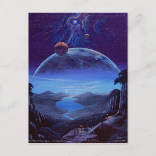 Carte Postale Vue depuis les falaises