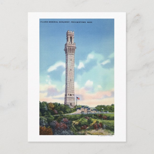 Carte Postale Vue diurne du Mémorial du pèlerin (Devant)