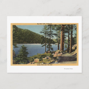 Carte Postale Vue du chemin de Bridle près du barrage