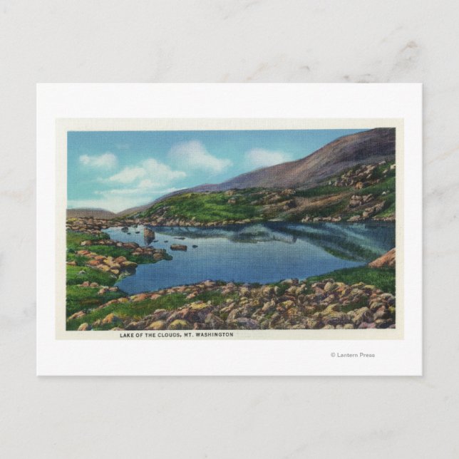 Carte Postale Vue du lac des Nuages (Devant)