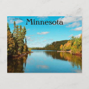 Carte Postale Vue du lac Sawbill au Minnesota