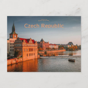 Carte Postale Vue du littoral de Prague République tchèque