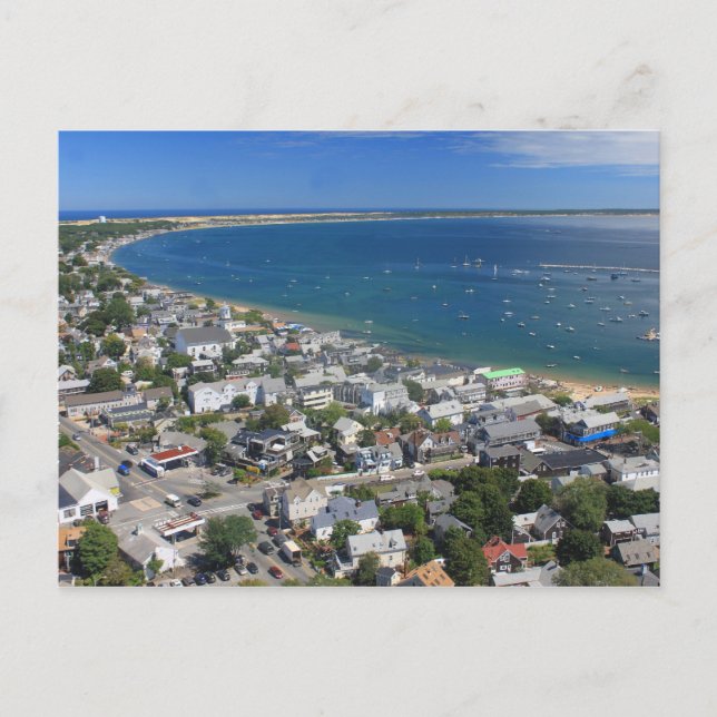 Carte Postale Vue du monument de pèlerin Cape Cod (Devant)