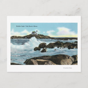 Carte Postale Vue du phare de Nubble