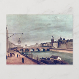 Carte Postale Vue du Pont au Change depuis Quai de