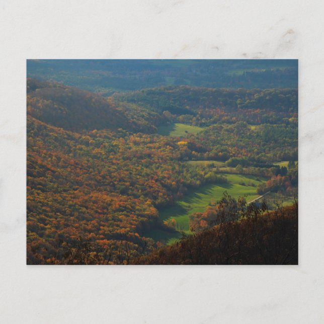 Carte Postale Vue du volage du mont Greylock (Devant)