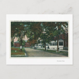 Carte Postale Vue d'un camp militaire américain