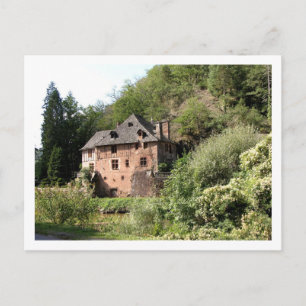 Carte Postale Vue d'un manoir (photo)