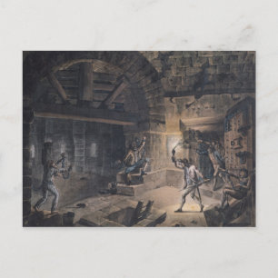 Carte Postale Vue d'une cellule de la Bastille