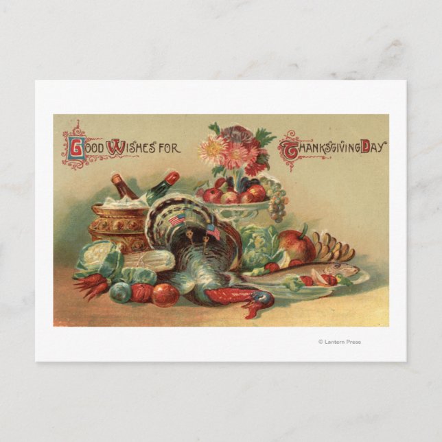 Carte Postale Vue d'une fête (Devant)