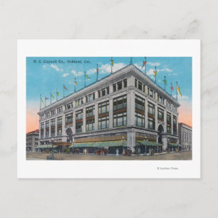 Carte Postale Vue extérieure de H. C. Capwell Co. Bldg