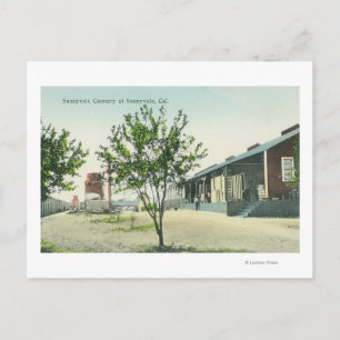 Carte Postale Vue extérieure de la cannerie Sunnyvale
