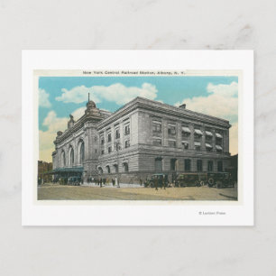 Carte Postale Vue extérieure de la gare centrale de NY