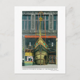 Carte Postale Vue extérieure de la grotte aux poissons de Bernst