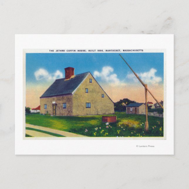 Carte Postale Vue extérieure de la maison de café Jethro (Devant)