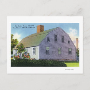 Carte Postale Vue extérieure de la maison Old Harlow