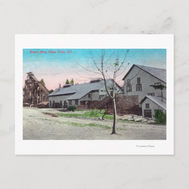 Carte Postale Vue extérieure de la mine Empire (Devant)