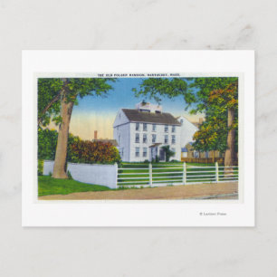 Carte Postale Vue extérieure de l'ancienne demeure de Folger