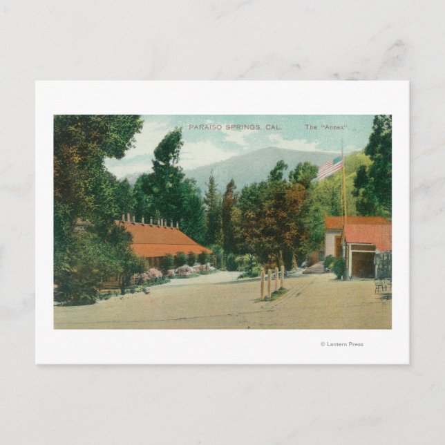 Carte Postale Vue extérieure de l'annexeParaiso Springs, CA (Devant)