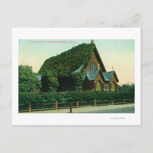Carte Postale Vue extérieure de l'église presbytérienne (Devant)