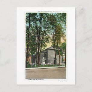 Carte Postale Vue extérieure de l'église protestante néerlandais