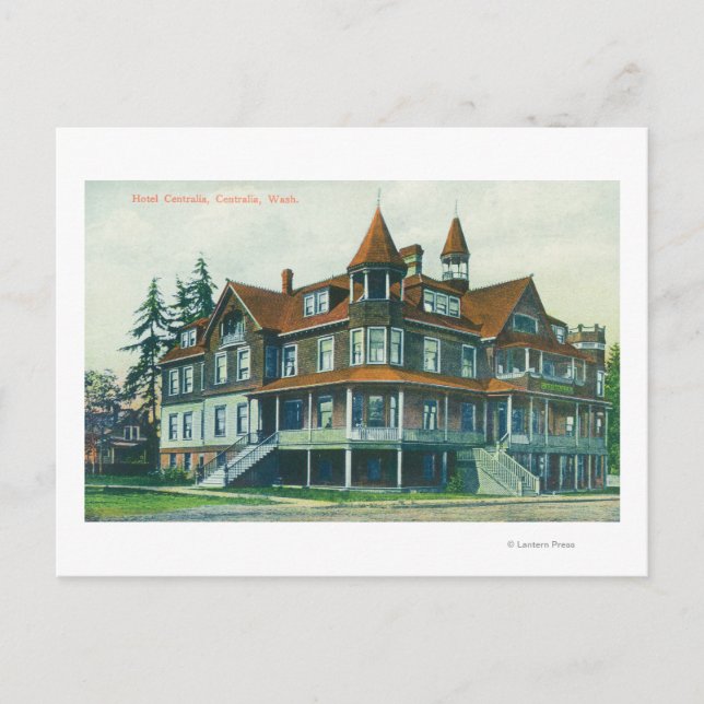 Carte Postale Vue extérieure de l'hôtel Centralia (Devant)