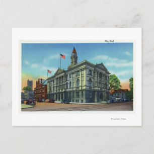 Carte Postale Vue extérieure de l'hôtel de ville 3
