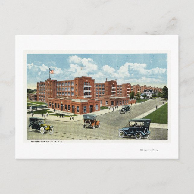 Carte Postale Vue extérieure des armes Remington, UMC (Devant)