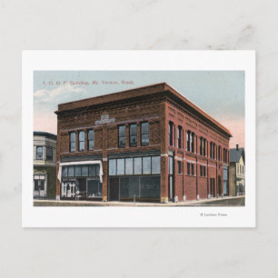 Carte Postale Vue extérieure du bâtiment IOOF