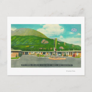 Carte Postale Vue extérieure du Motel Mt. Si