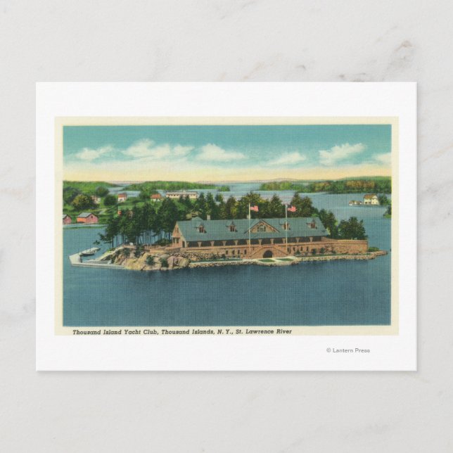 Carte Postale Vue extérieure du yacht de l'île de Mille (Devant)