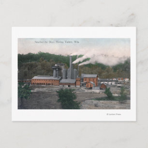 Carte Postale Vue extérieure d'un Plante de fonderie
