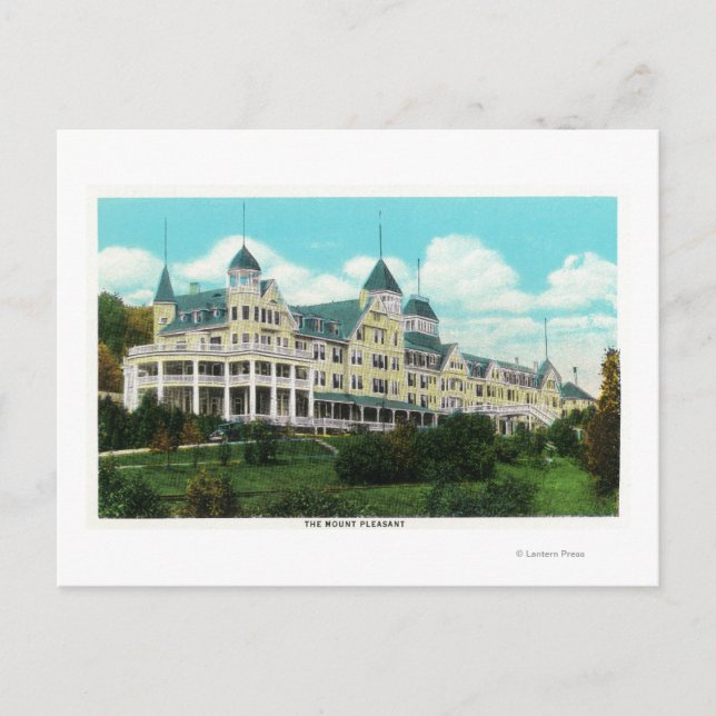 Carte Postale Vue extérieure sur le Mont Pleasant Hotel (Devant)