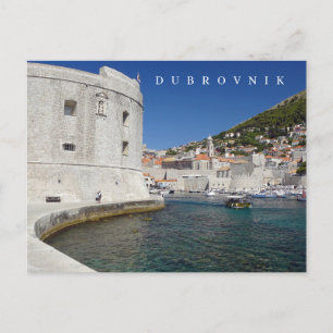 Carte postale vue Forteresse Dubrovnik