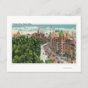 Carte Postale Vue générale de la rue Tremont