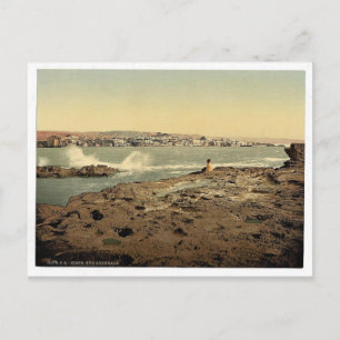 Carte Postale Vue générale, Sidon, Terre Sainte, (c.-à-d. Liban)