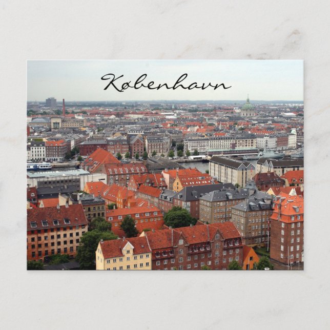 Carte Postale vue høbenhavn (Devant)