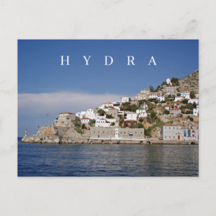 Carte postale vue île Hydra