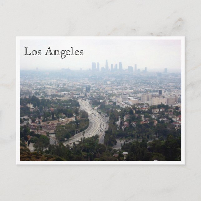Carte Postale vue los angeles (Devant)