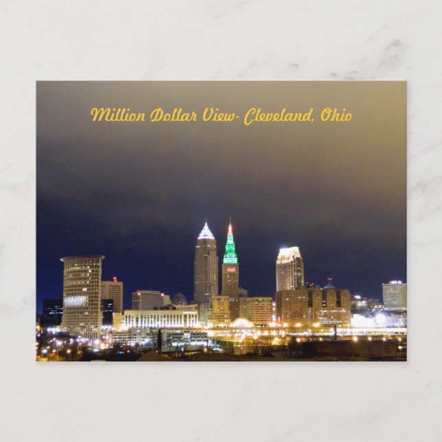 Carte postale Vue Million Dollar (Cleveland) (Devant)
