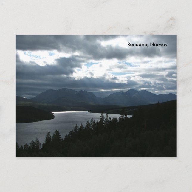 Carte postale vue montagne #1 (Devant)