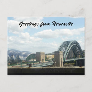 Carte Postale vue newcastle