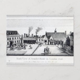Carte Postale Vue nord de la maison Arundel à Londres