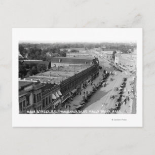 Carte Postale Vue nord-est de Main St depuis Baker Bldg