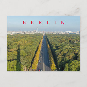 Carte postale vue panoramique de Berlin