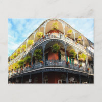 Vue panoramique de la rue NOLA Bourbon