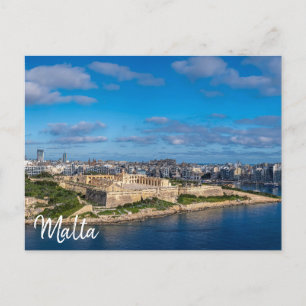 Carte Postale Vue panoramique de Sliema à Malte
