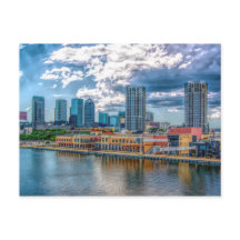 Vue panoramique du centre-ville de Tampa