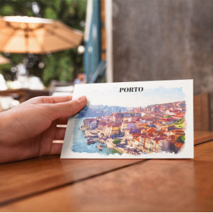 Carte Postale Vue panoramique Porto Portugal